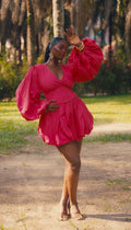 The Hibiscus Set - Fucshia