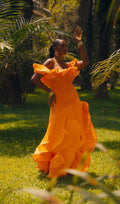 The Ruffle Maxi Dress